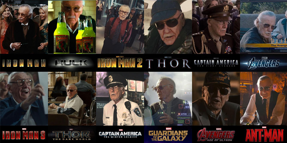 Tanpa Lo Sadari, Pencipta Marvel Selalu Muncul di 18 Film Superhero